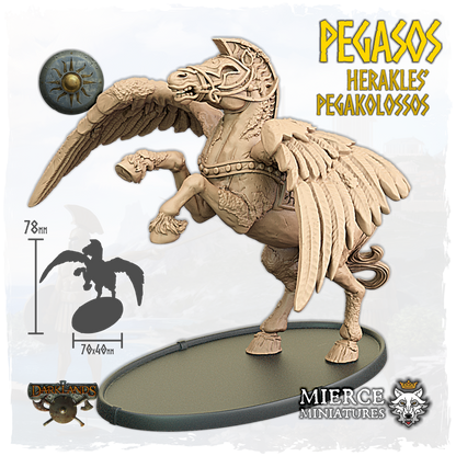 Pegasos, Herakles' Pegakolossos
