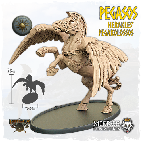 Pegasos, Herakles' Pegakolossos