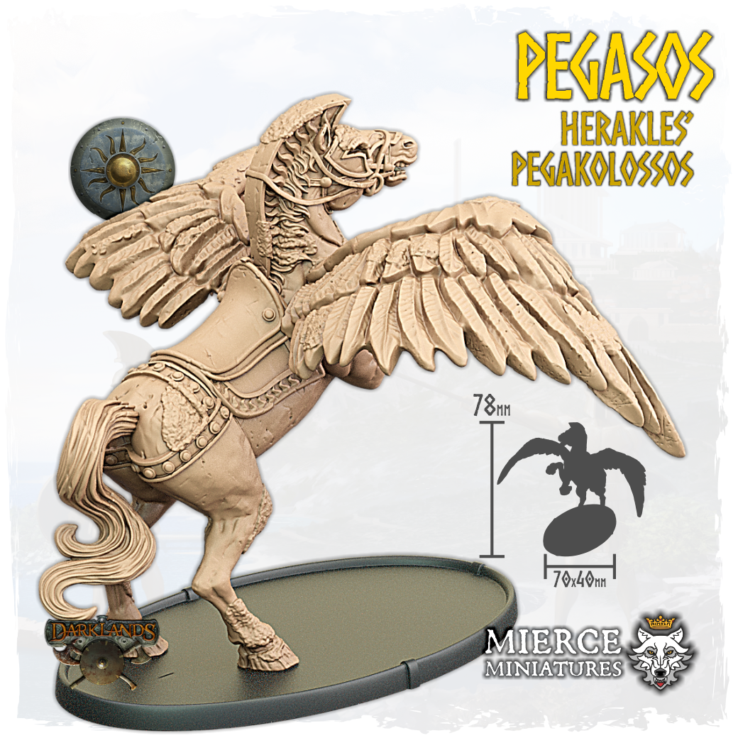 Pegasos, Herakles' Pegakolossos