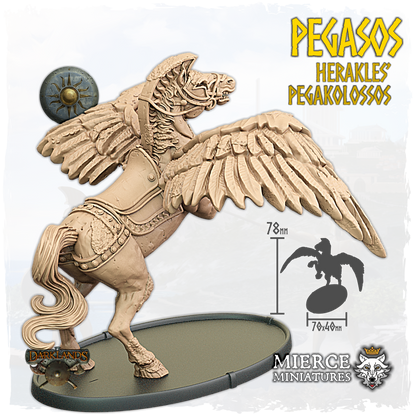 Pegasos, Herakles' Pegakolossos