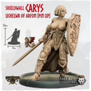 Shieldwall Carys, Uchelwr of Arfon on Foot [Pin Up]
