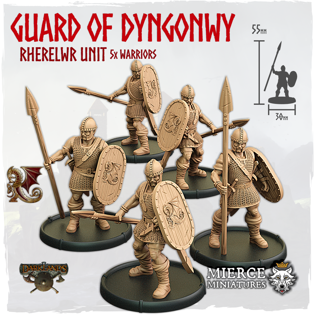Guard of Dyngonwy, Rherelwr Unit (5x warriors)