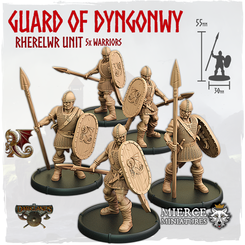 Guard of Dyngonwy, Rherelwr Unit (5x warriors)