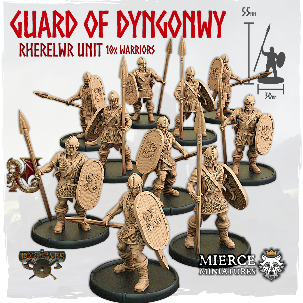 Guard of Dyngonwy, Rherelwr Unit (10x warriors)