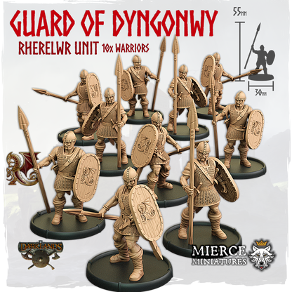 Guard of Dyngonwy, Rherelwr Unit (10x warriors)