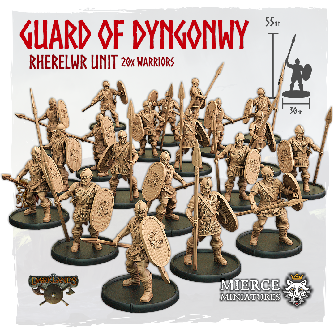 Guard of Dyngonwy, Rherelwr Unit (20x warriors)