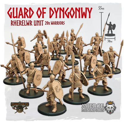 Guard of Dyngonwy, Rherelwr Unit (20x warriors)