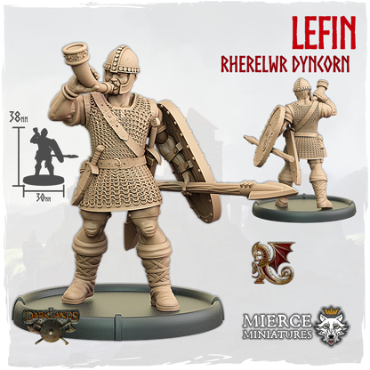 Lefin, Rherelwr Dyncorn