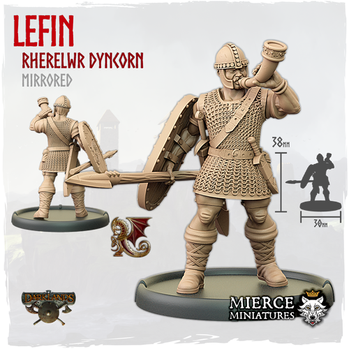 Lefin, Rherelwr Dyncorn