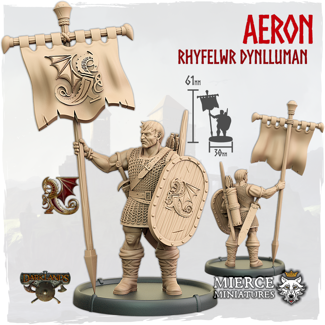 Aeron, Rhyfelwr Dynlluman