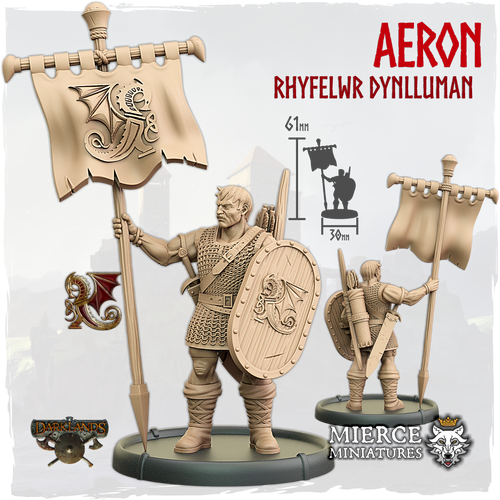 Aeron, Rhyfelwr Dynlluman