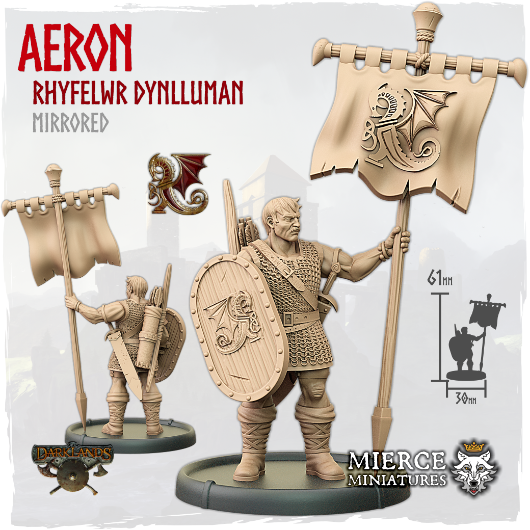 Aeron, Rhyfelwr Dynlluman