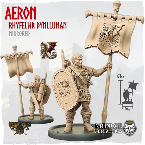 Aeron, Rhyfelwr Dynlluman