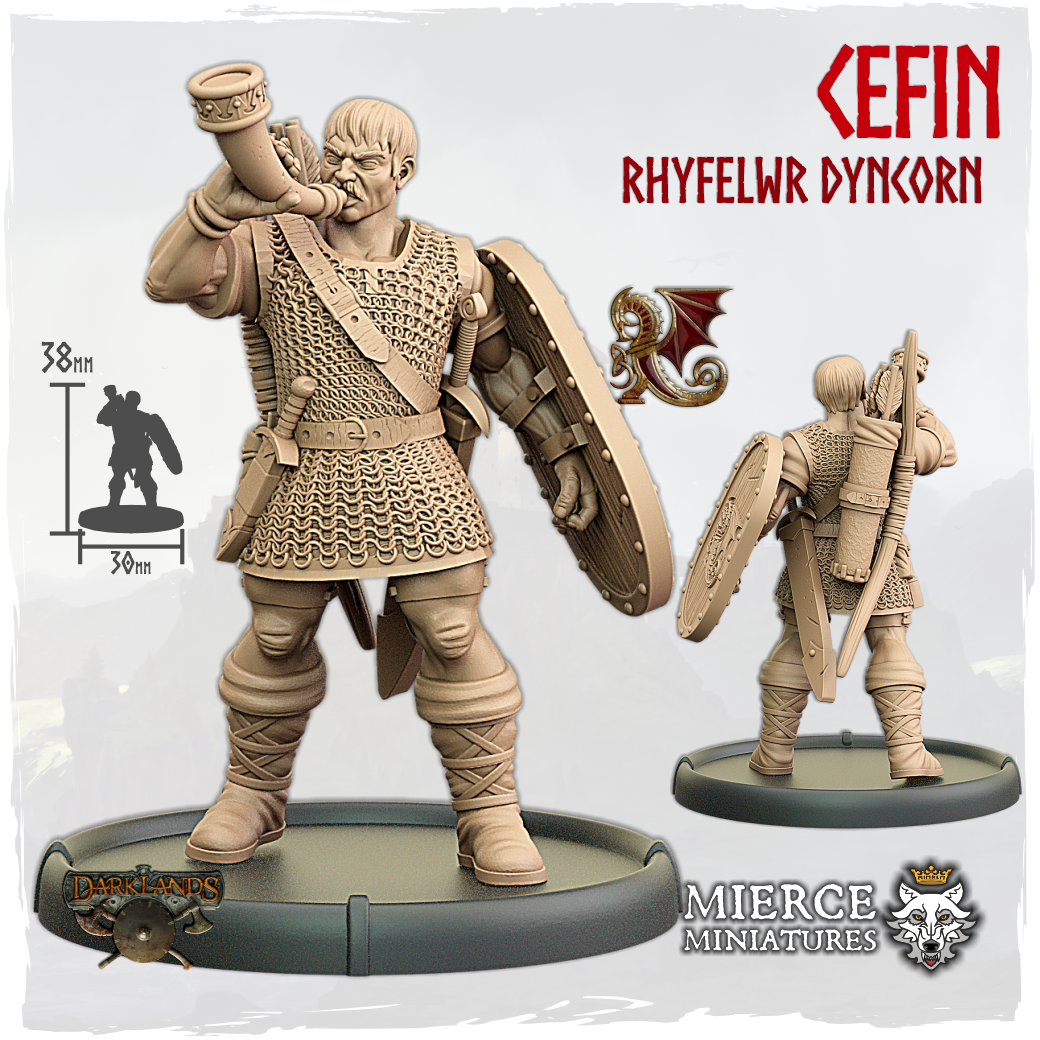 Cefin, Rhyfelwr Dyncorn