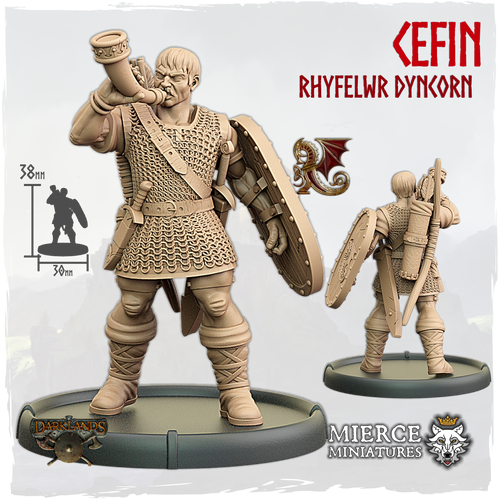 Cefin, Rhyfelwr Dyncorn