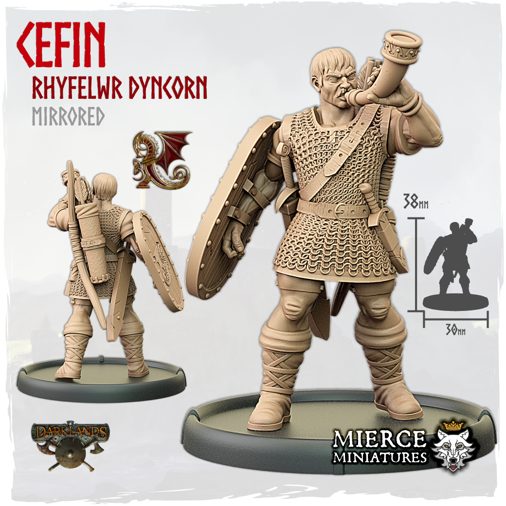 Cefin, Rhyfelwr Dyncorn