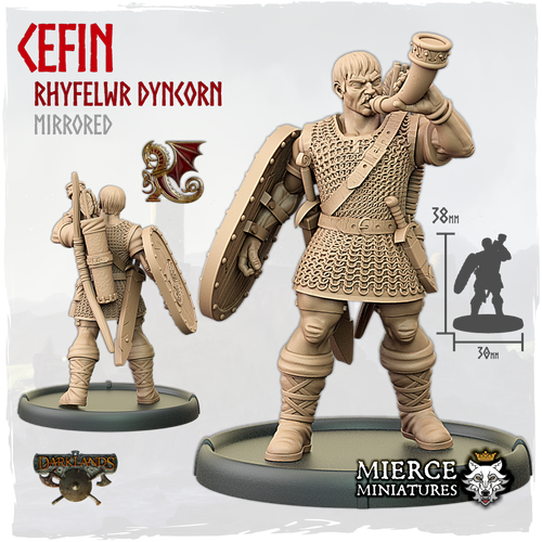 Cefin, Rhyfelwr Dyncorn