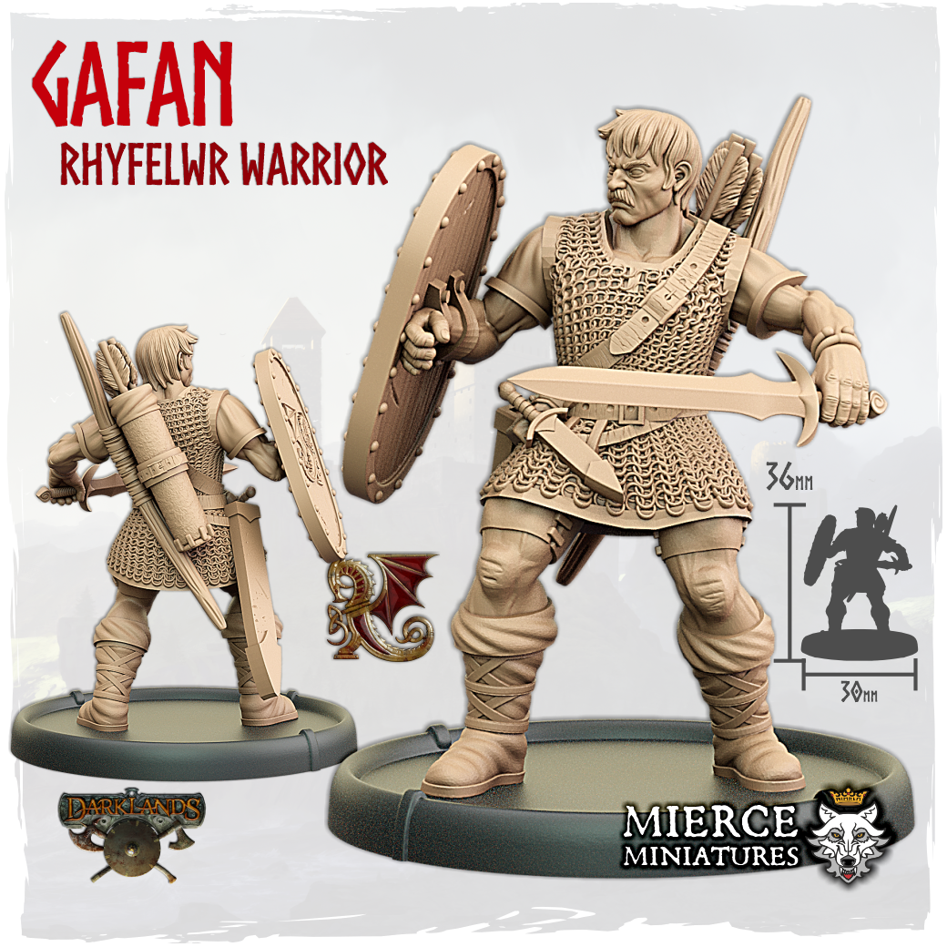 Gafan, Rhyfelwr Warrior