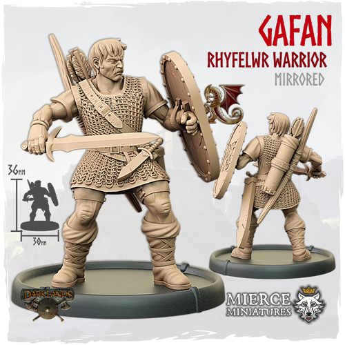 Gafan, Rhyfelwr Warrior