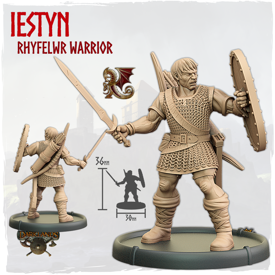 Iestyn, Rhyfelwr Warrior