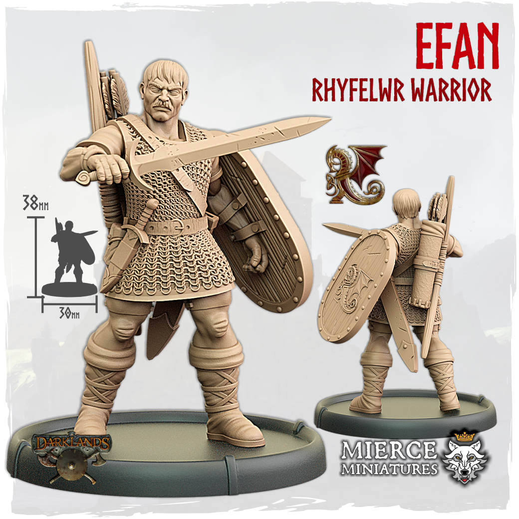 Efan, Rhyfelwr Warrior