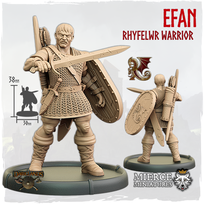 Efan, Rhyfelwr Warrior