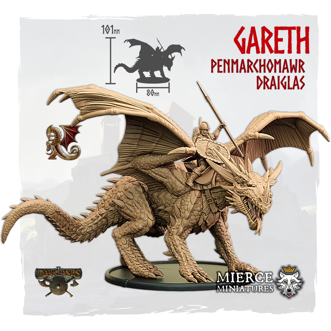 Gareth, Penmarchomawr Draiglas