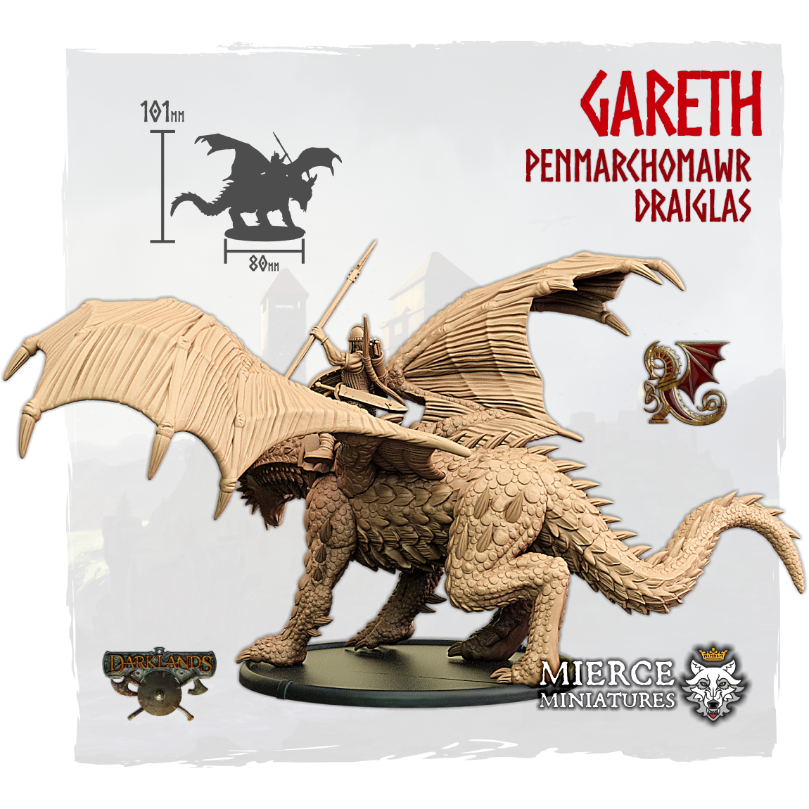Gareth, Penmarchomawr Draiglas