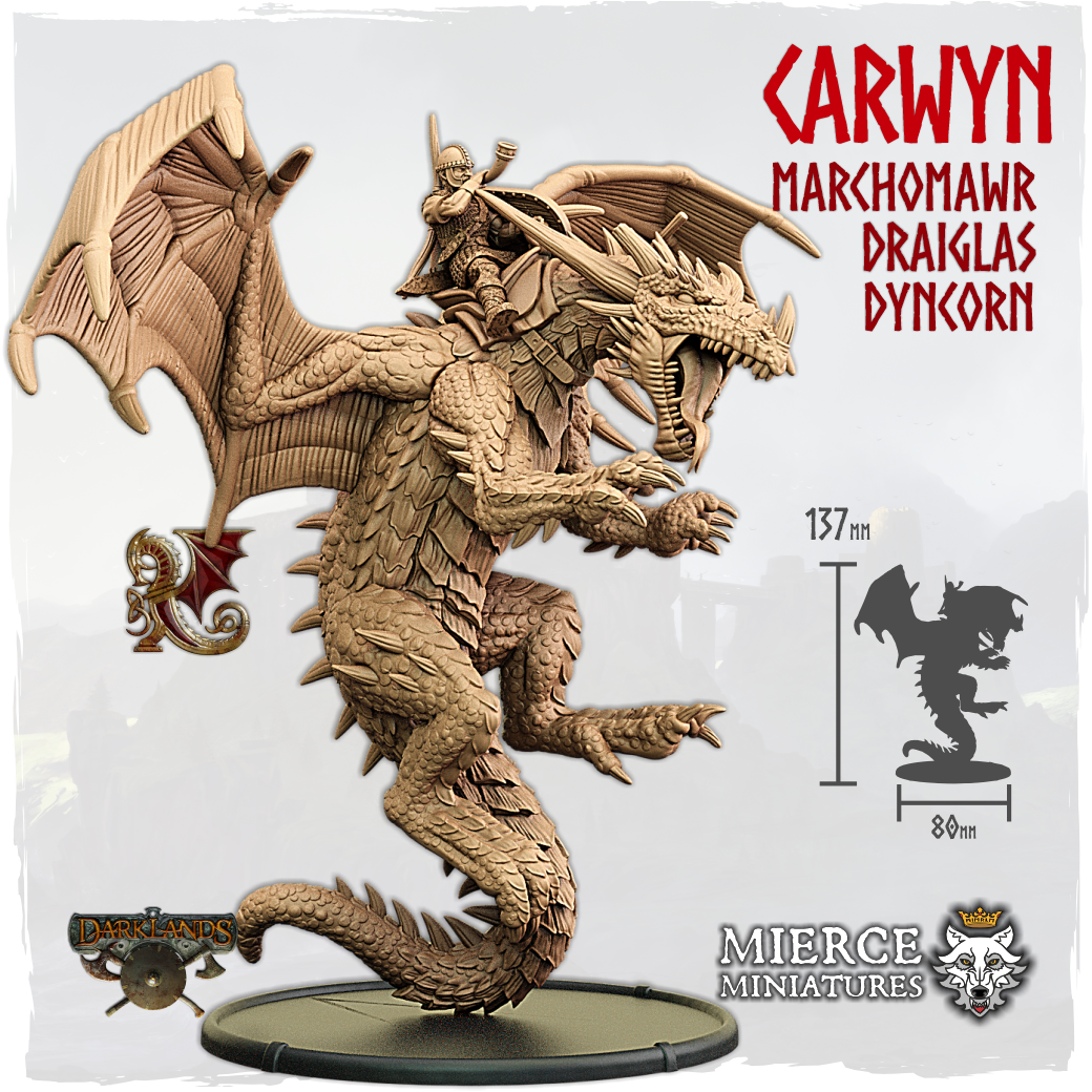 Carwyn, Marchomawr Draiglas Dyncorn