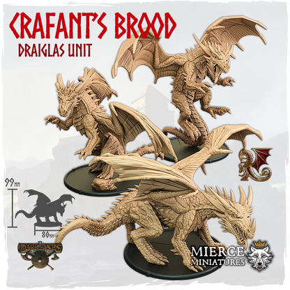 Crafant's Brood, Draiglas Unit (3x warriors)