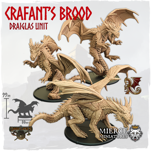 Crafant's Brood, Draiglas Unit (3x warriors)