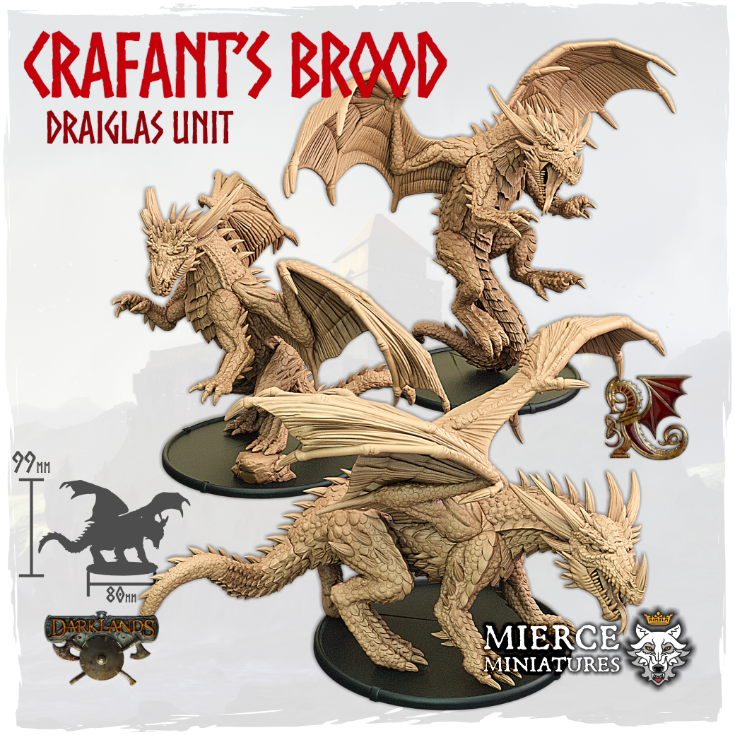 Crafant's Brood, Draiglas Unit (3x warriors)