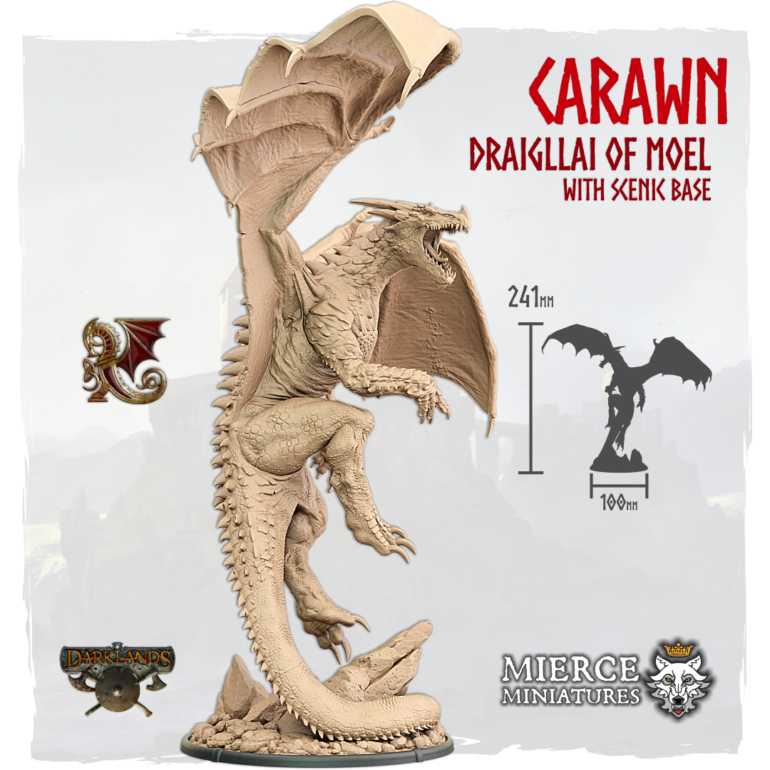 Carawn, Draigllai of Moel