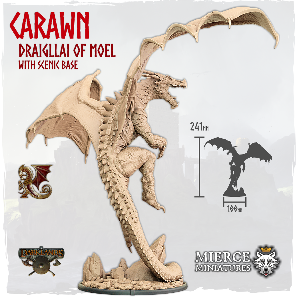 Carawn, Draigllai of Moel