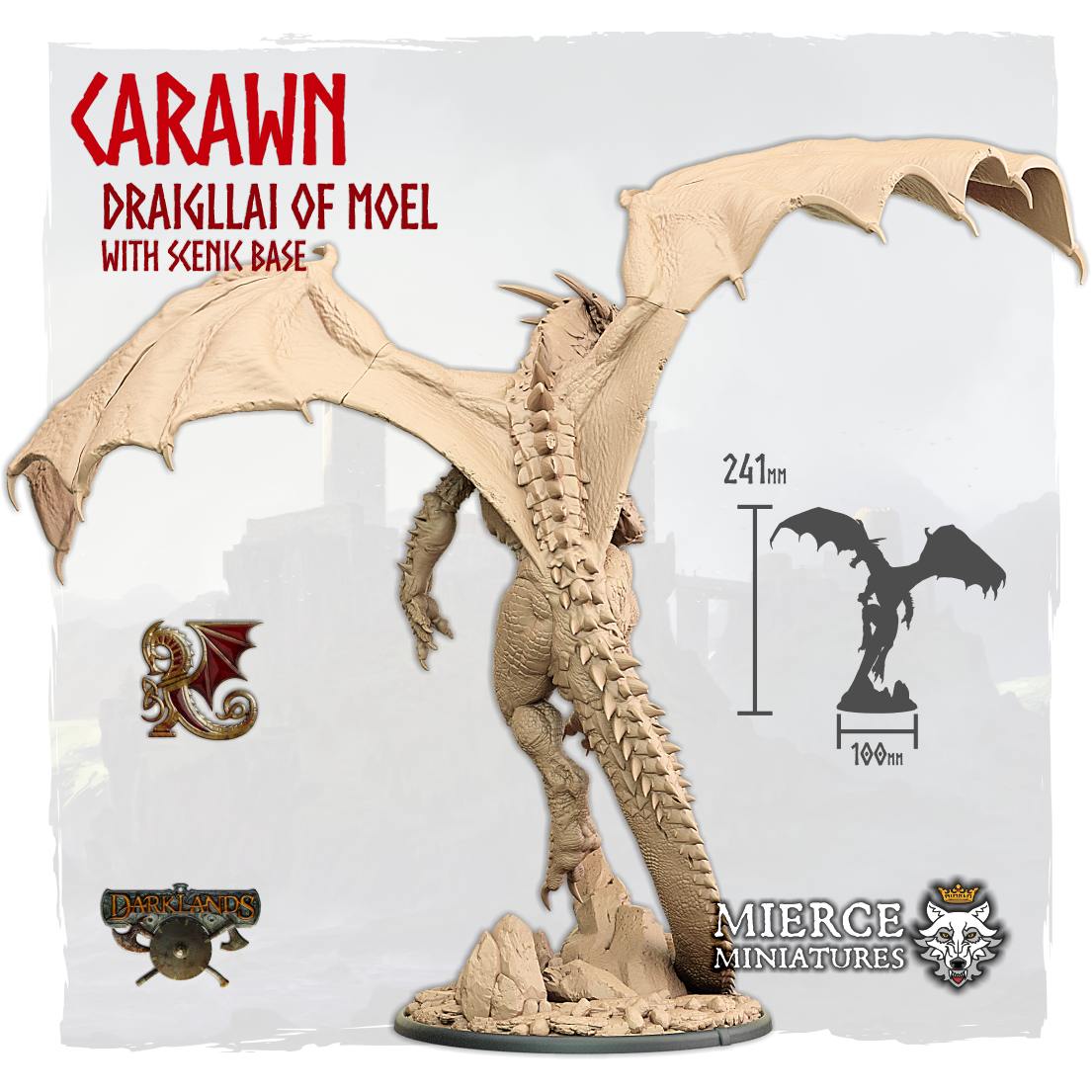 Carawn, Draigllai of Moel