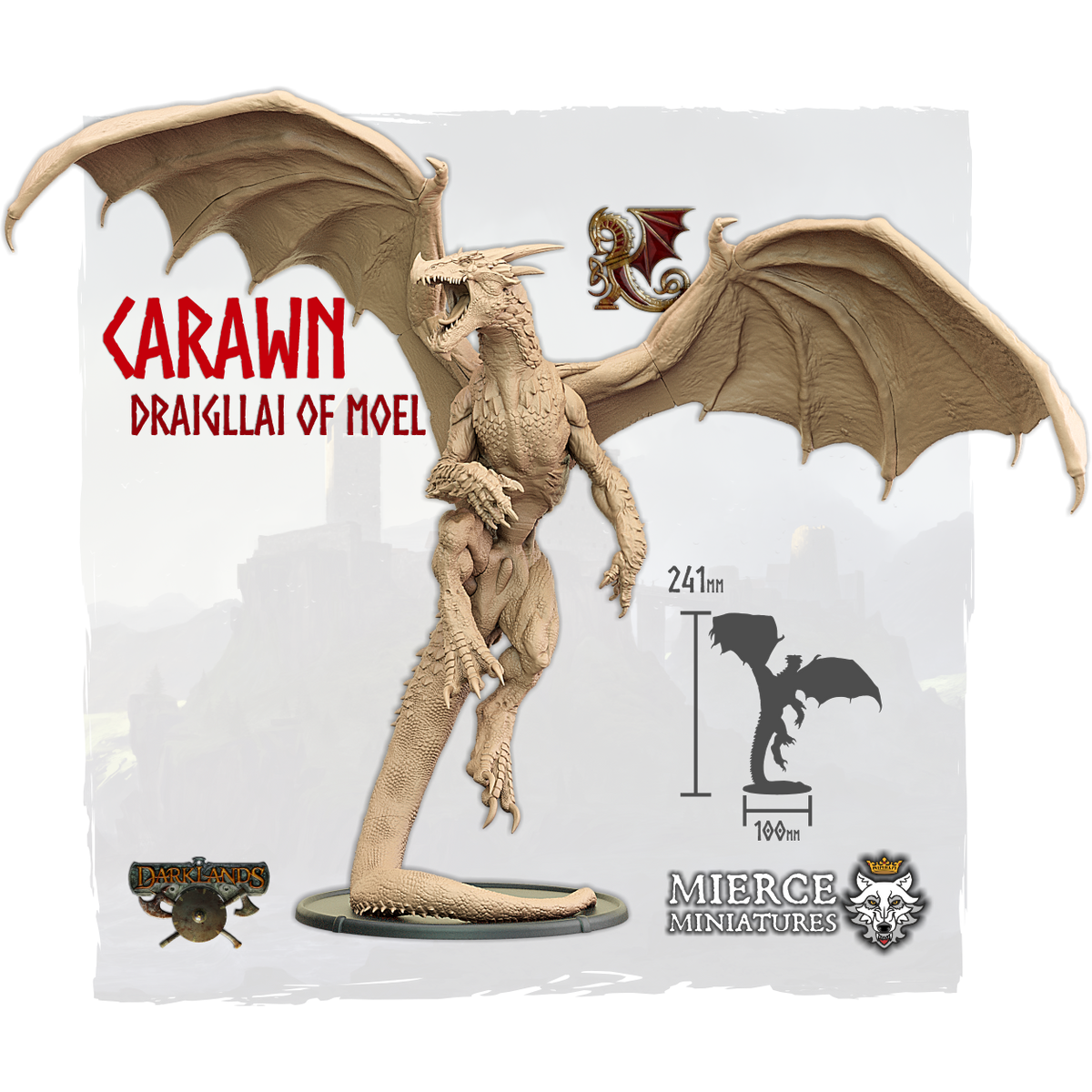 Carawn, Draigllai of Moel