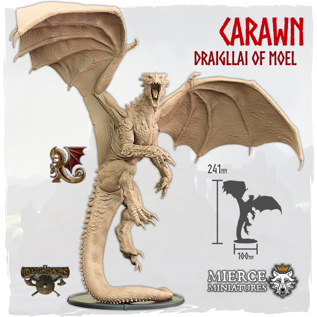 Carawn, Draigllai of Moel