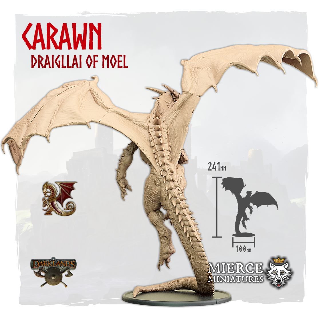 Carawn, Draigllai of Moel