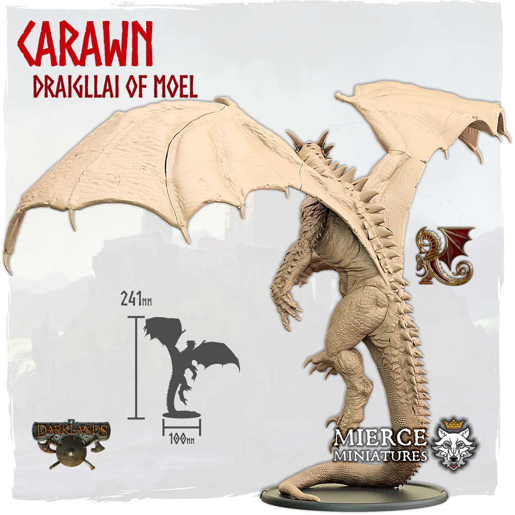 Carawn, Draigllai of Moel