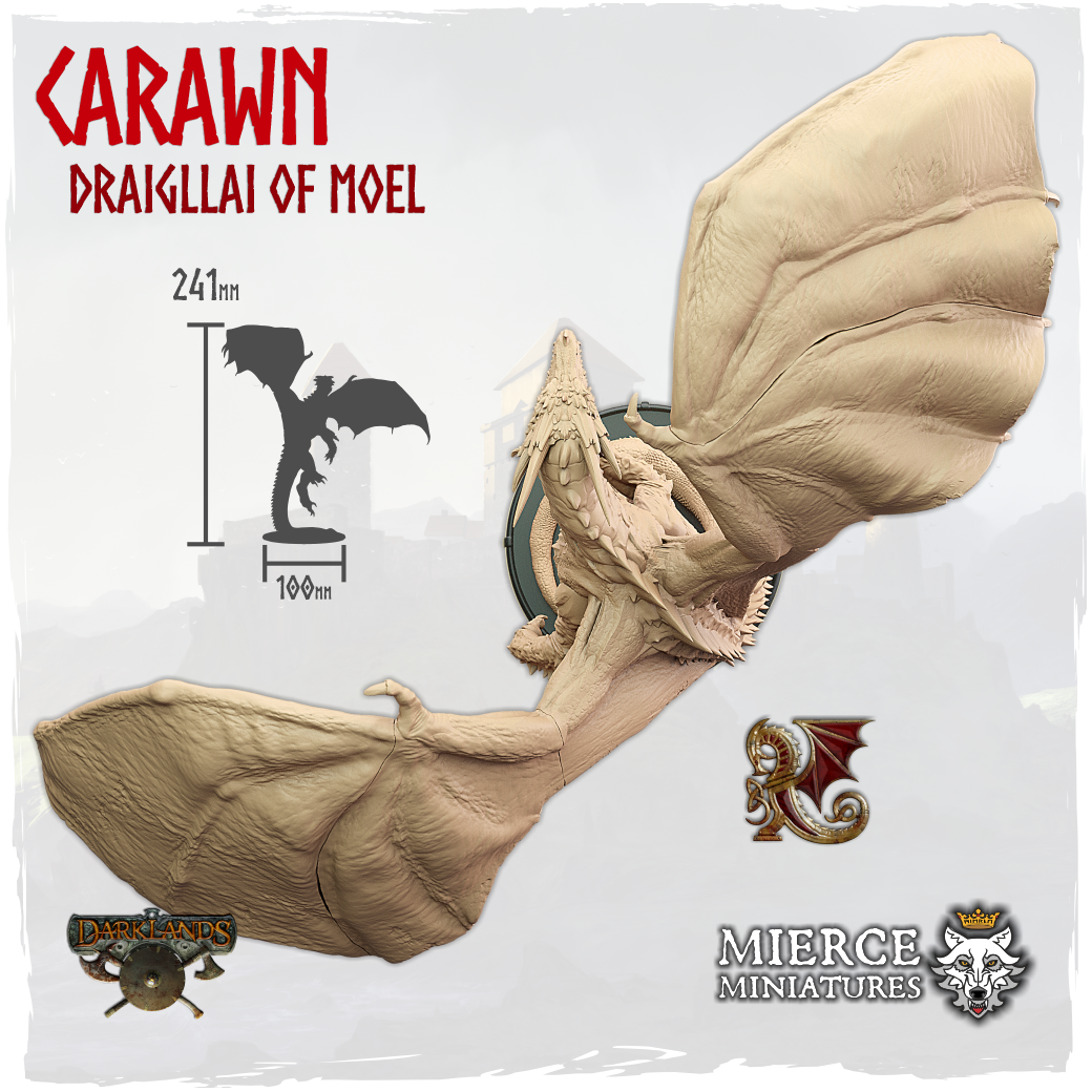 Carawn, Draigllai of Moel