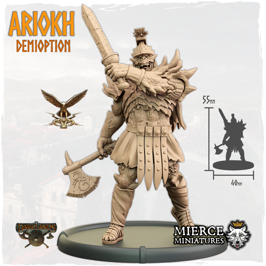 Ariokh, Demioption on Foot