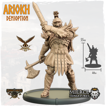 Ariokh, Demioption on Foot