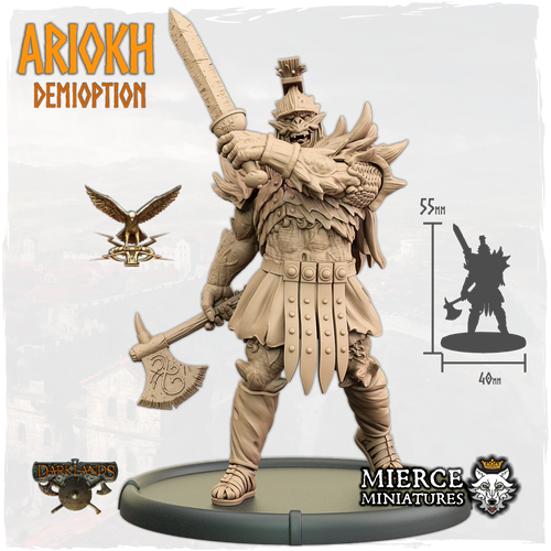Ariokh, Demioption on Foot