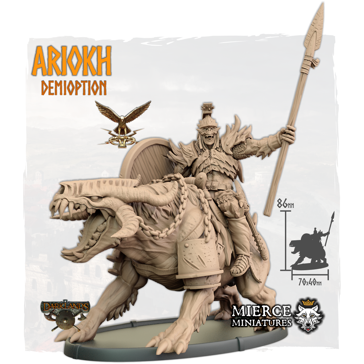Ariokh, Demioption on Canisinferni