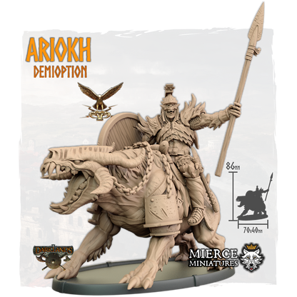 Ariokh, Demioption on Canisinferni