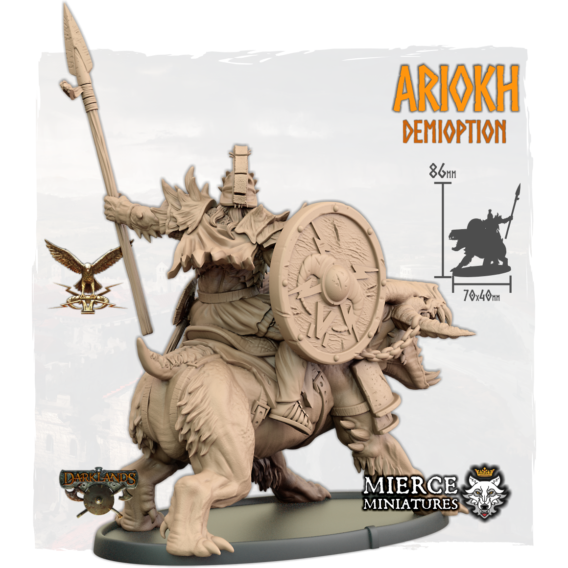 Ariokh, Demioption on Canisinferni