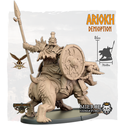 Ariokh, Demioption on Canisinferni