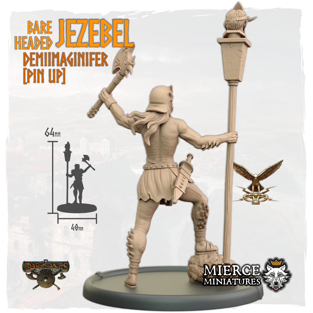 Bareheaded Jezebel, Demiimaginifer [Pin Up]