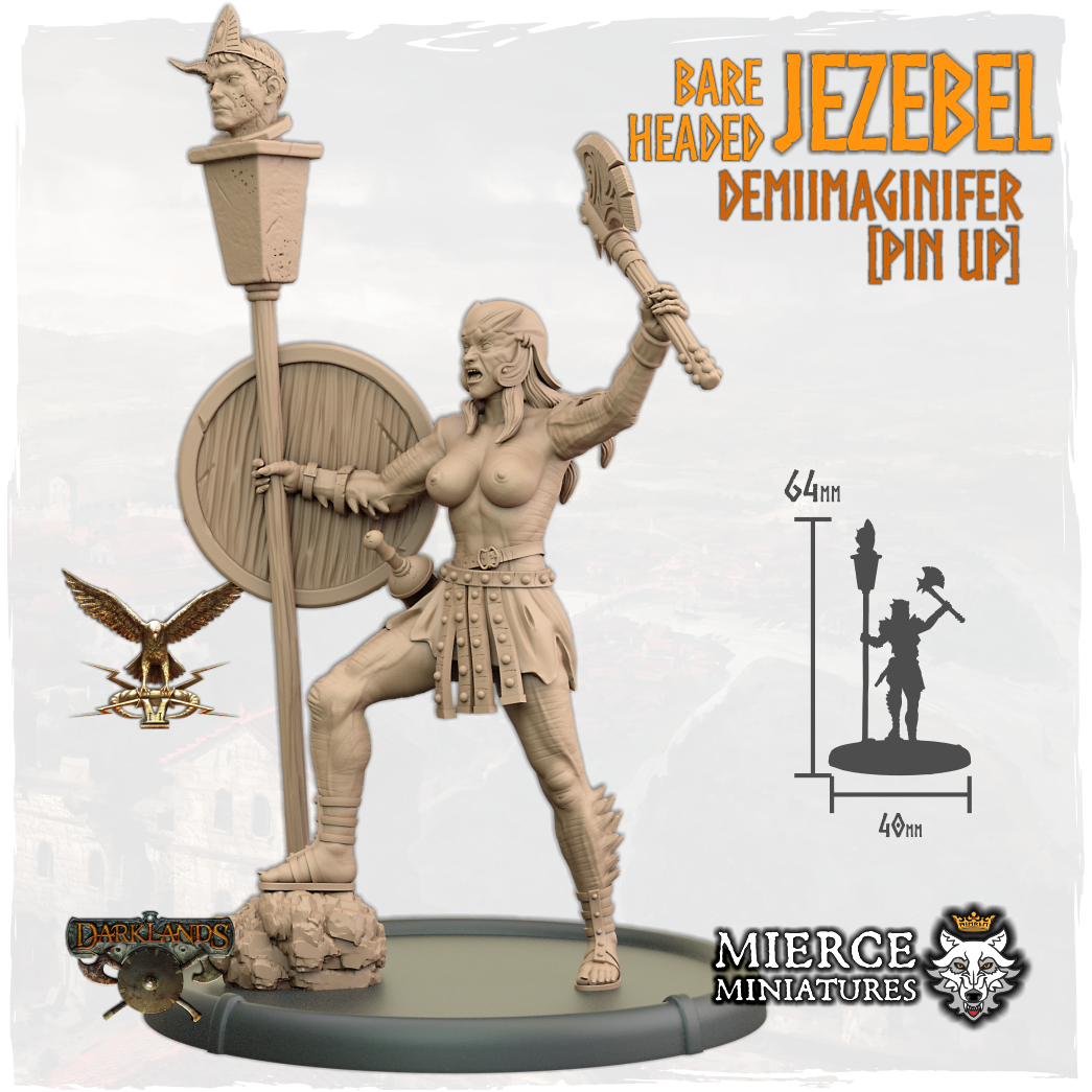 Bareheaded Jezebel, Demiimaginifer [Pin Up]