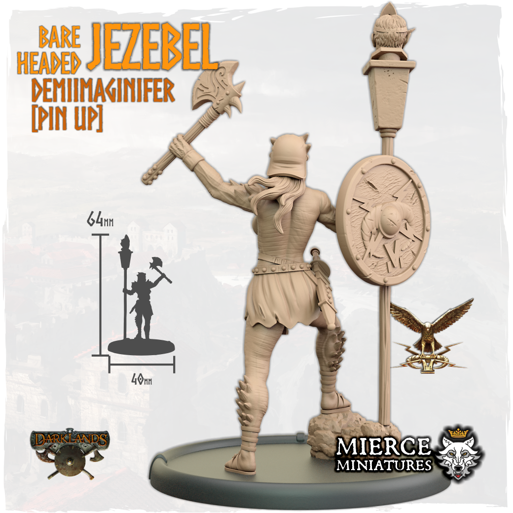 Bareheaded Jezebel, Demiimaginifer [Pin Up]